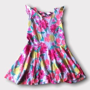 SOLD ON Ⓜ️ Extremely Me Floral Flutter Sleeve Girls Dress